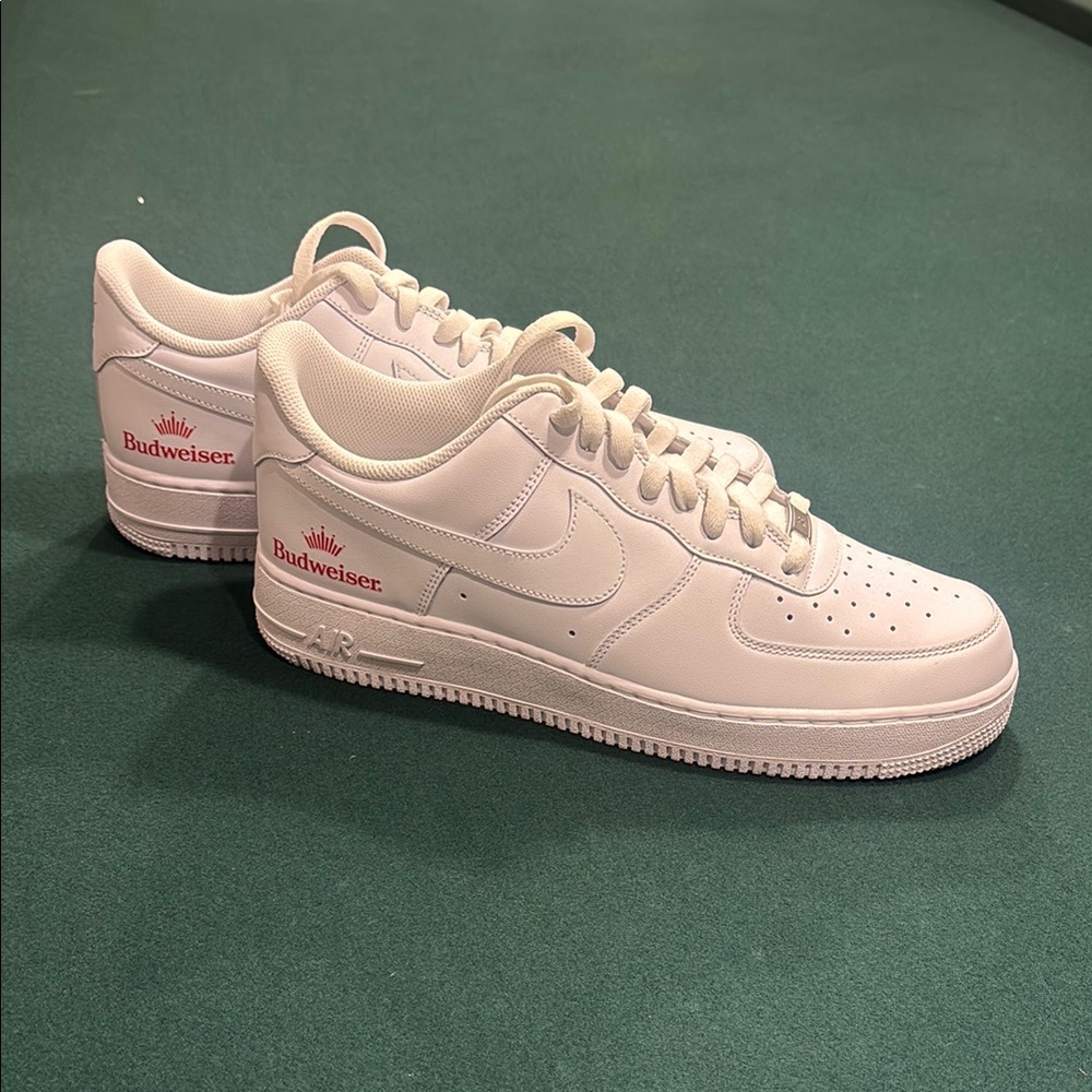 Nike Air Force 1 - Custom Budweiser Sneakers NWOT men’s size 11